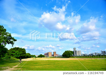 [Aichi Prefecture] Nagoya City, Moriyama Ward, Yada River riverbank, Taiko Park 116194749