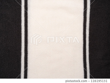Striped Fabric Texture Background, Black and White Textile Pattern, Soft Comfortable Material Mockup Striped Fabric Texture Background, Black and White Textile Pattern, Soft Comfortable Material Mockup 116195131