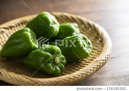 green pepper  116195202