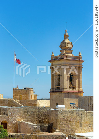 The citadel of Ir-Rabat, Victoria city, Gozo island Malta 116195947