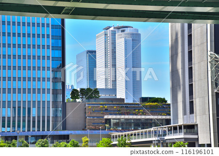 [Aichi Prefecture] Nagoya cityscape: Skyscrapers around Nagoya Station 116196101