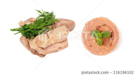 Cod Liver Isolated, Fish Fat Omega-3 Food, Healthy Seafood Meal, Cod Liver Cod Liver Isolated, Fish Fat Omega-3 Food, Healthy Seafood Meal, Cod Liver 116196102