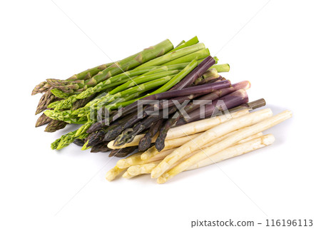 Raw Garden Asparagus, Fresh Red Spring Vegetables, Asparagus Officinalis Edible Sprouts Raw Garden Asparagus, Fresh Red Spring Vegetables, Asparagus Officinalis Edible Sprouts 116196113