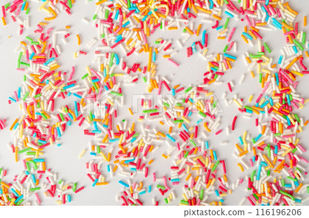 Candy Sprinkle, Donut Rainbow Sprinkles, Sweet Color Glaze, Small Vermicelli Candy Sprinkle, Donut Rainbow Sprinkles, Sweet Color Glaze, Small Vermicelli 116196206