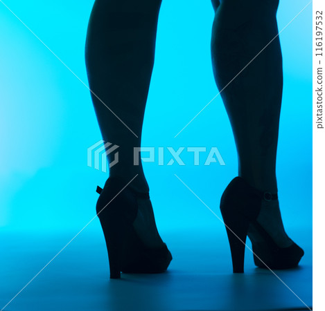 Sexy lady legs and heels 116197532