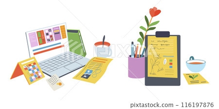 School Supplies and Stationery Items 116197876