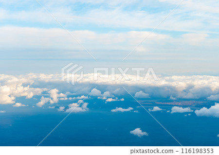 從飛機上看到的海景 116198353