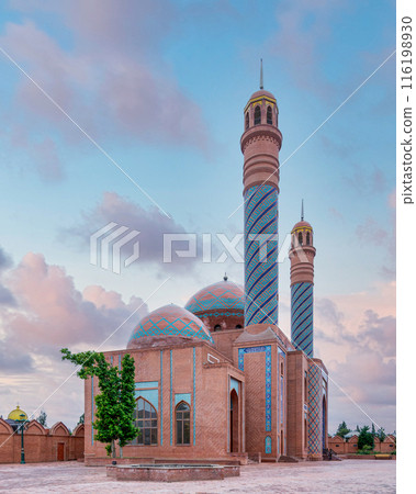 Imamzadeh Mausoleum or Goy Imam Mosque in Ganja Azerbaijan on a Clear Day Imamzadeh Mausoleum or Goy Imam Mosque in Ganja Azerbaijan on a Clear Day 116198930