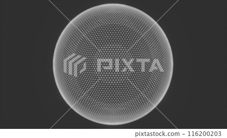 Grid white sphere Grid white sphere 116200203