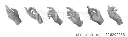 Index finger pointer pointing, indicating, showing, reaching out, tapping, clicking from different Index finger pointer pointing, indicating, showing, reaching out, tapping, clicking from different 116200233