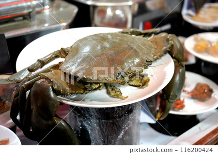 Giant Sundarban Crab is for sale at Food festival 116200424