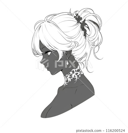 Female silhouette 116200524