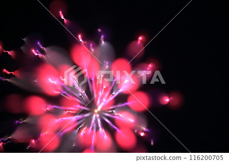 fireworks lighting up the night sky 116200705