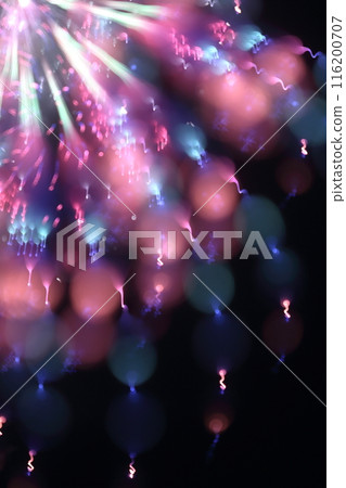 fireworks lighting up the night sky 116200707