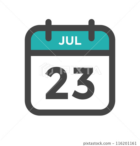 July 23 Calendar Day or Calender Date for Deadlines or Appointment July 23 Calendar Day or Calender Date for Deadlines or Appointment 116201161
