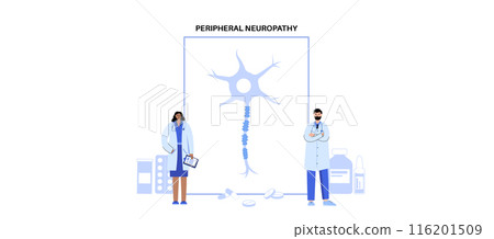 Peripheral neuropathy medical poster 116201509