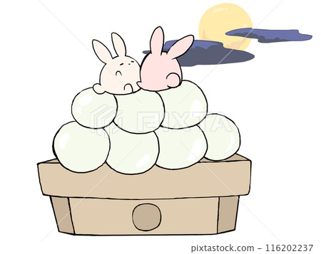 Moon viewing dango rabbit 116202237