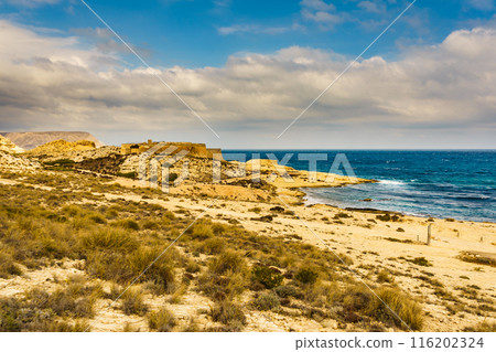 Castle San Ramon in Spain. Castle San Ramon in Spain. 116202324