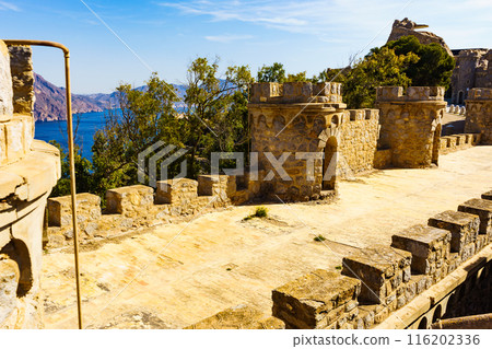 Castillitos Battery in Spain. Defensive architecture Castillitos Battery in Spain. Defensive architecture 116202336