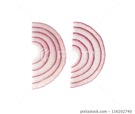 Red Onion Cuts Isolated, Chopped Purple Onion Pile, Raw Purple Onion Pieces, Fresh Purple Bulb Cuts Red Onion Cuts Isolated, Chopped Purple Onion Pile, Raw Purple Onion Pieces, Fresh Purple Bulb Cuts 116202740