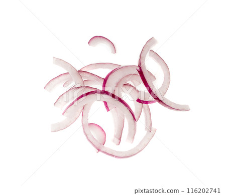 Red Onion Cuts Isolated, Chopped Purple Onion Pile, Raw Purple Onion Pieces, Fresh Purple Bulb Cuts Red Onion Cuts Isolated, Chopped Purple Onion Pile, Raw Purple Onion Pieces, Fresh Purple Bulb Cuts 116202741