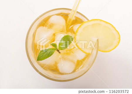 Iced Lemon Tea Iced Lemon Tea 116203572