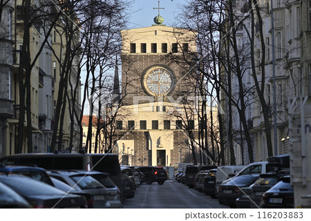 Church of the Most Sacred Heart of Our Lord, Roman Catholic church in Prague, capital of Czech Republic Church of the Most Sacred Heart of Our Lord, Roman Catholic church in Prague, capital of Czech Republic 116203883