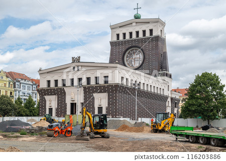 Church of the Most Sacred Heart of Our Lord, Roman Catholic church in Prague, capital of Czech Republic 116203886