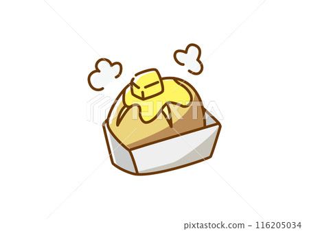 Potato butter hand-drawn 116205034