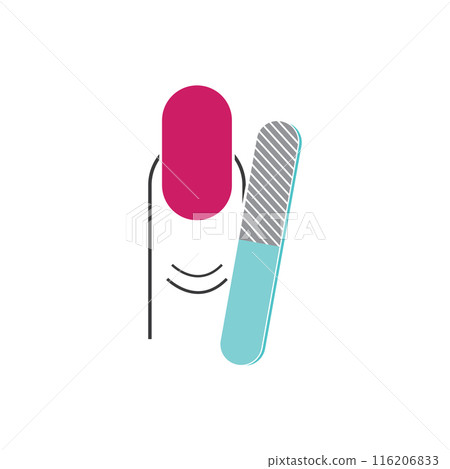 Beauty Salon cosmetic manicure icon 116206833