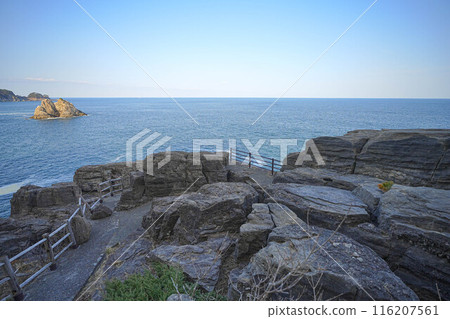 Wave-hitting rock Wave-hitting rock 116207561
