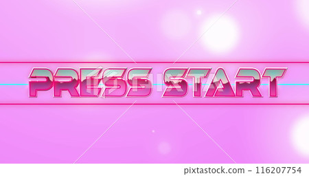 Image of challenge accepted text over neon banner against spots of light on pink background Image of challenge accepted text over neon banner against spots of light on pink background 116207754