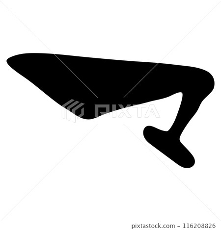 Ma (katakana) / Handwritten calligraphy material Ma (katakana) / Handwritten calligraphy material 116208826