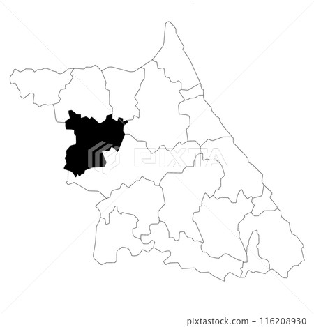 chuncheon-si or chuncheon city location on Gangwon-do or Gangwon Province and Republic of Korea or South Korea map. counties map of gangwon state 116208930