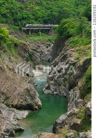 HC85 Limited Express Hida going to Hisuikyo Takayama Main Line Kami Aso - Shirakawaguchi 116209192
