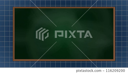 Image of arrow on soccer court with grid pattern on blue background Image of arrow on soccer court with grid pattern on blue background 116209200