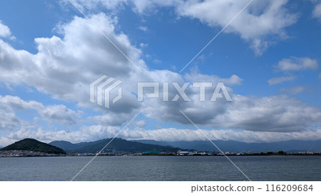 Sea, mountains and clouds - Itoshima scenery Sea, mountains and clouds - Itoshima scenery 116209684