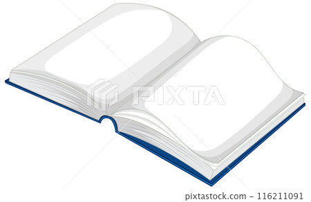 Open Book Illustration Open Book Illustration 116211091