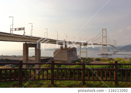 日落前的白鳥大橋（白鳥大橋展望台） 116211092