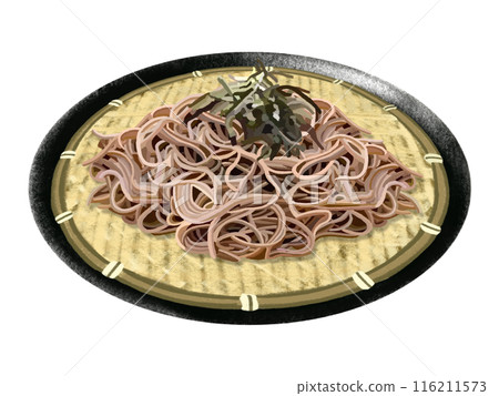 Zaru soba (with colander and plate) 116211573