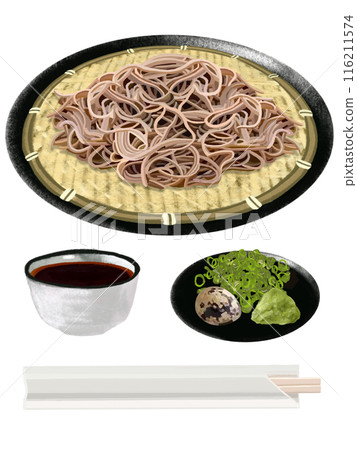 Morisoba (soba soup, condiments, disposable chopsticks included) 116211574