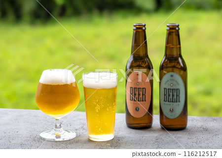 Cold, delicious craft beer 116212517