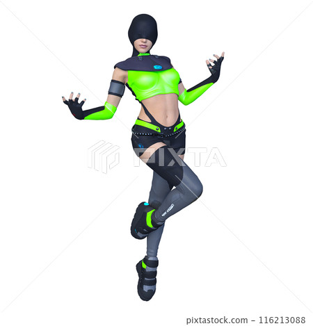 Female fighter 116213088