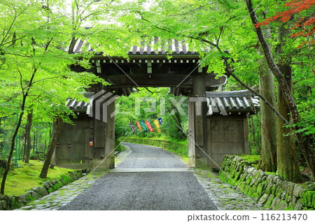Kyoto Sekizan Zen-in temple gate Kyoto Sekizan Zen-in temple gate 116213470