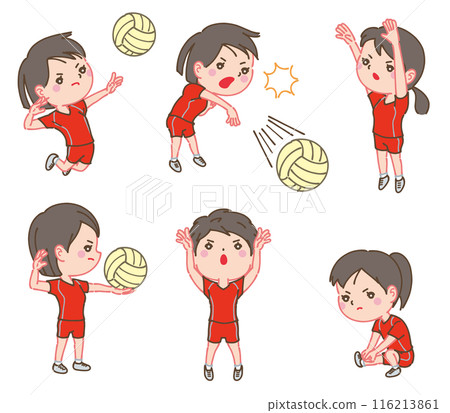 女子排球 116213861