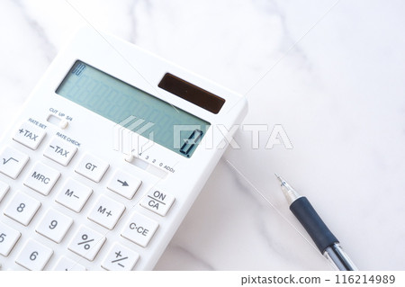 白色計算器 白色計算器 116214989