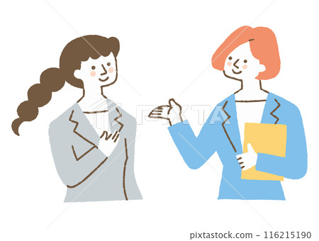 在公司開會的女商人_color 116215190