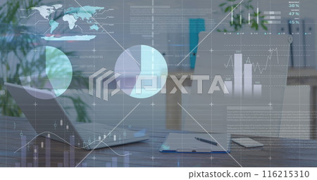 A composite image of various financial charts A composite image of various financial charts 116215310
