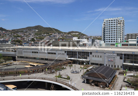 阪急寶塚線川西能瀨口站及步行甲板 阪急寶塚線川西能瀨口站及步行甲板 116216435