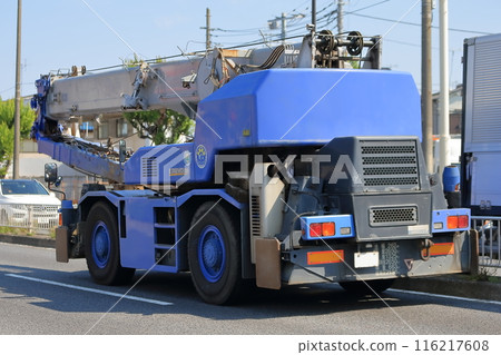 Rough terrain crane image Rough terrain crane image 116217608